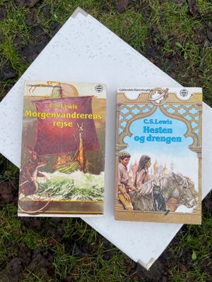 Narnia, Lewis, To Narnia bøger i hard cover, sælges samlet 
