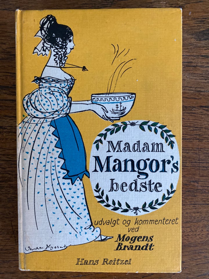 Madam Mangors bedste, Anna Marie Mangor, emne: mad og vin