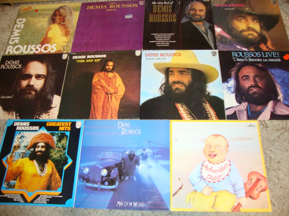 LP, DEMI (S ROUSSOS., 11 stk ROUSSOS LPèr