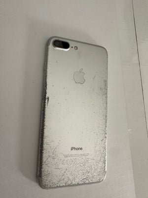 iPhone 7 Plus, 32 GB, grå, Rimelig, iPhone 7 plus i sølv, vikker som den skal
den er med 32gb, batte