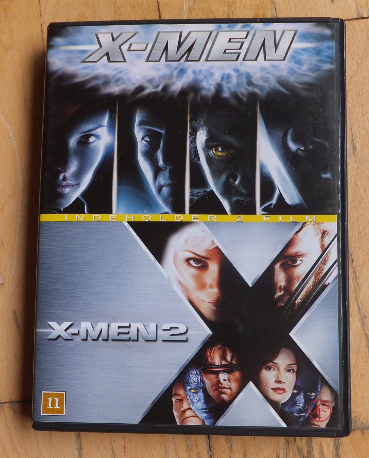 Action. X-men 1 og X-men 2., DVD, action