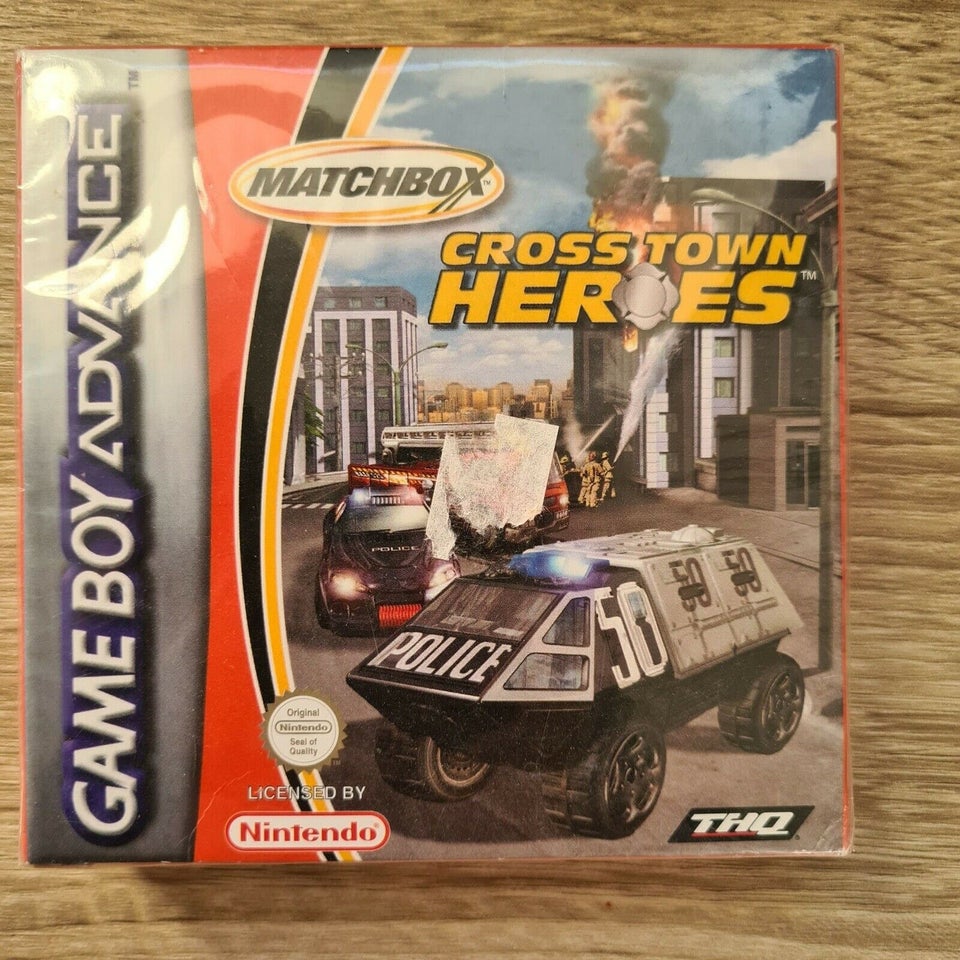 Matchbox Crosstown Heroes, Gameboy Advance, racing