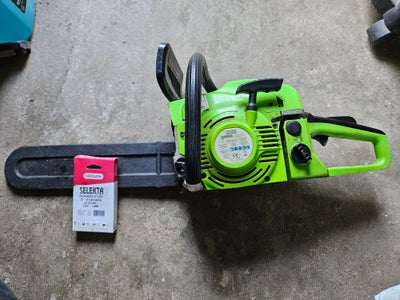 Motorsav, Garden, Garden motorsav med ny kæde.
Virker fint. 
Købt i jem&fix.