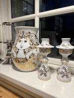 Porcelæn, Vase, lysestage