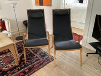 2 flotte lænestole fra Ejlersen Møbler