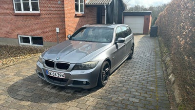 BMW 320d, 2,0 Touring, Diesel, 2008, km 336000, gråmetal, træk, klimaanlæg, aircondition, ABS, airba