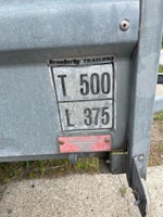 Autotrailer, Brenderup Bravo, lastevne (kg): 350