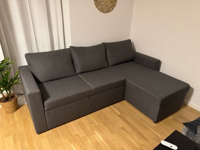 Sovesofa, Daells bolighus, b: 227 l: 153 h: 74, Sovesofa fra Daells bolighus 
227cm bred 
153cm dyb 