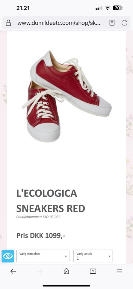 Sneakers, str. 40, L’ecologica