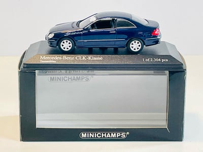 Modelbil, Minichamps (1 af 2304) Mercedes-Benz CLK-Klasse, skala 1:43, Minichamps (1 af 2304): Merce