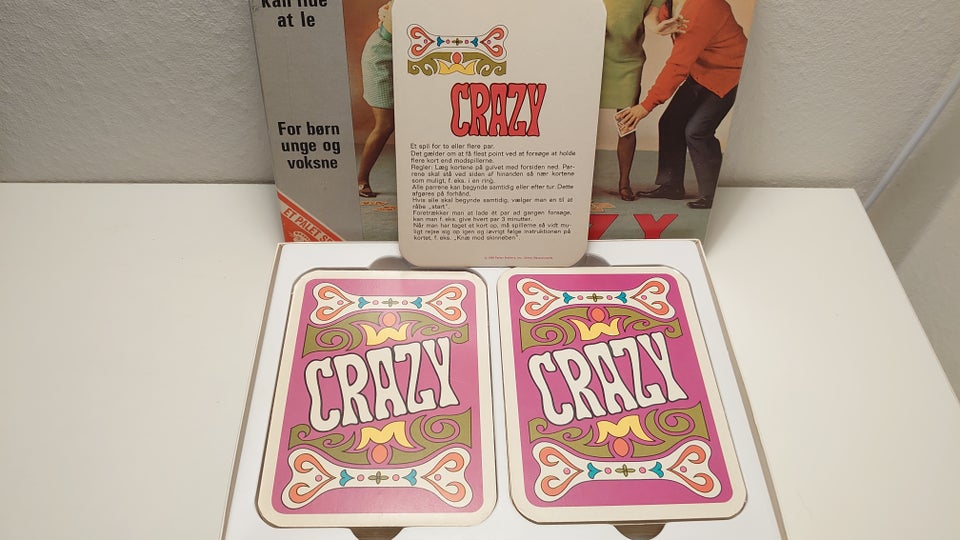 "Crazy"Sjældent vintage spil, Adolph Holst år 1968,