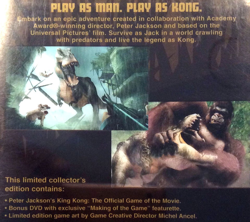 King Kong Limited collector's edition, PS2