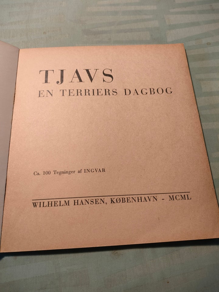 Tegneserier, Tjavs - en terriers dagbog 1950