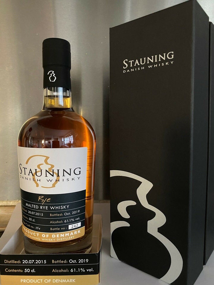 Vin og spiritus, stauning whisky RYE 61,1%