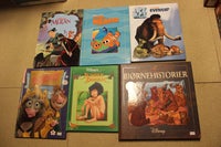 6 Forskellige Disney bøger, Disney
