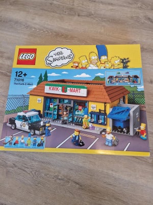 Lego Exclusives, 71016 - Simpsons - The Kwik-E-Mart, Ny og uåbnet æske.
Kommer fra røg- og dyrefrit 