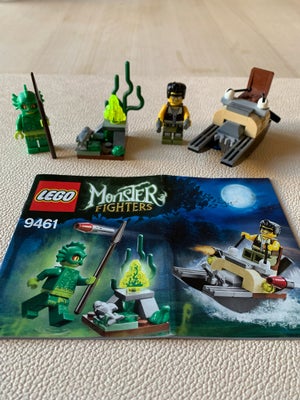 Lego Monster Fighters, 9461, Mangler original krystal og 2 dimser til båd, som på billede. Fra røg o
