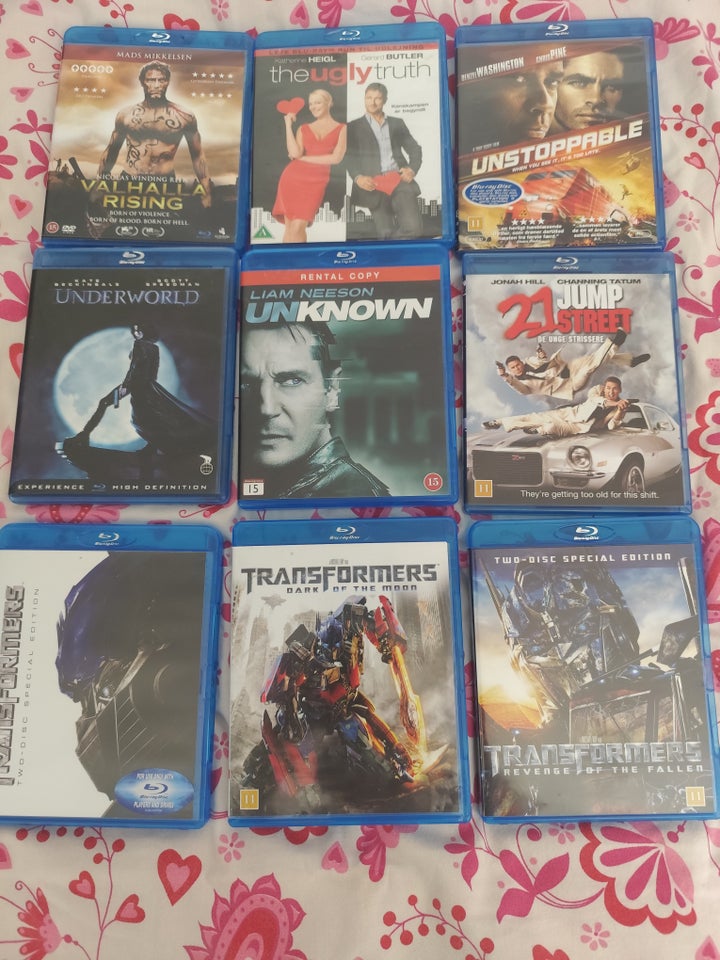 Blurays, Blu-ray, action