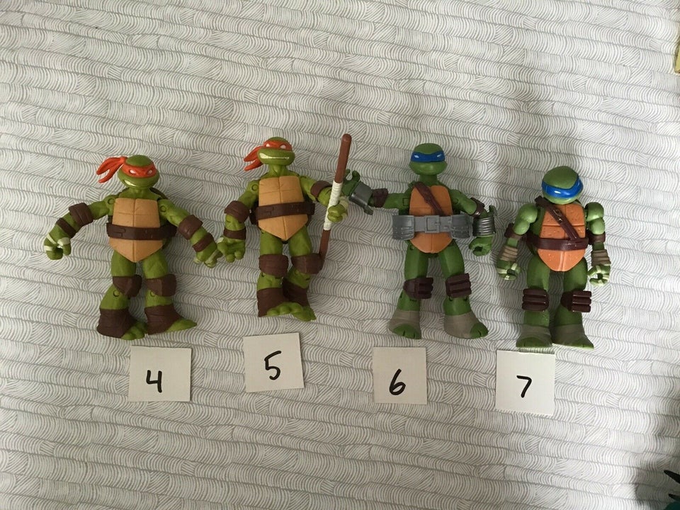 Figurer, Ninja Turtles figurer