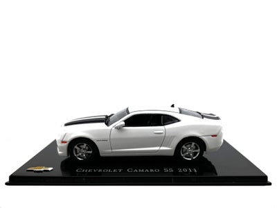 Modelbil, Chevrolet Camaro SS 2011, Salvat, skala 1:43, Fin 1:43 modelbil af det amerikanske muskelb