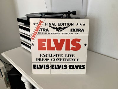 LP, Elvis Presley, Exclusive Live Press Conference. , Andet, Exclusive Live Press Conference. 1961 M