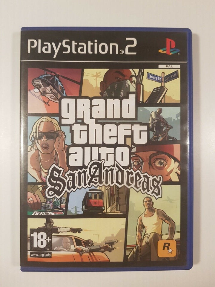GTA San Andreas, PS2