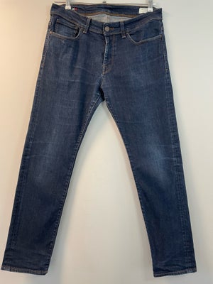 Jeans, Selected indigo, 33/32 - NYE, str. 33, Mørkeblå, Denim, Næsten som ny, Helt nye jeans fra Sel