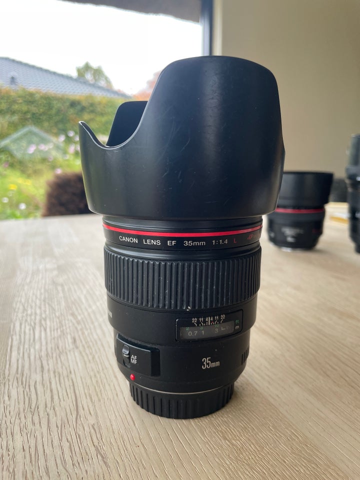 Canon, EF 35mm f/1.4 L Ultrasonic, 35 x optisk zoom