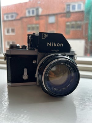 Nikon, Nikon F, spejlrefleks, Rimelig, SALG: Nikon F Photomic + linser og udstyr

Jeg sætter hermed 