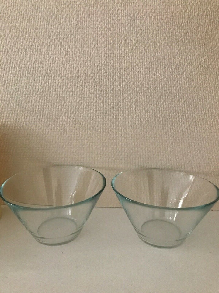 Glas, Glas skåle