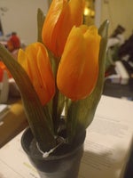 Kunstige blomster, Tulipaner i urtepotte