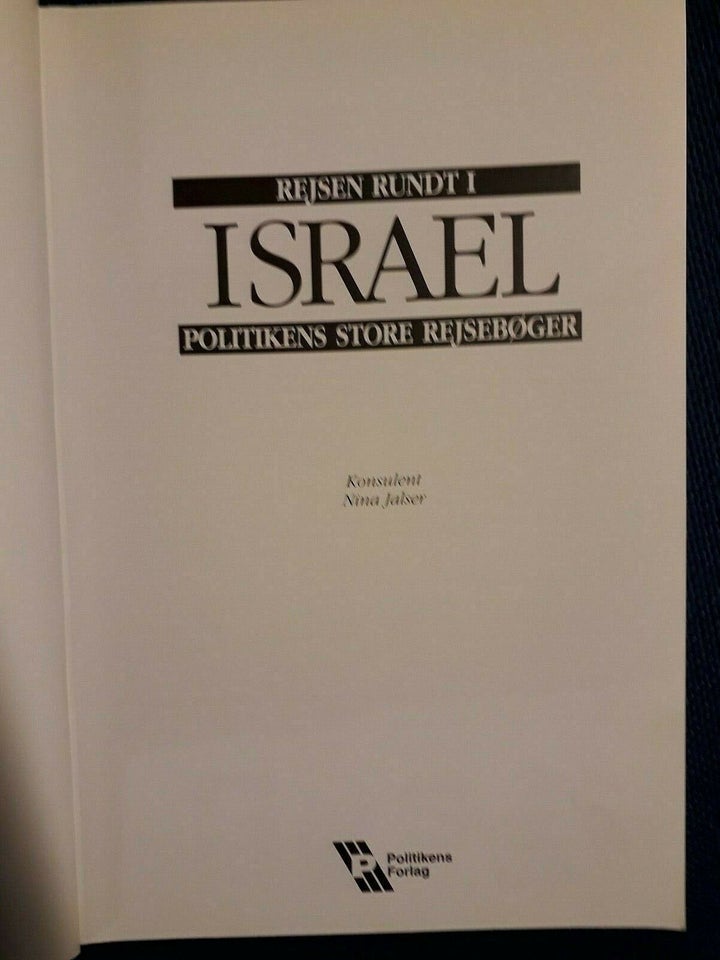 Rejsen rundt i Israel