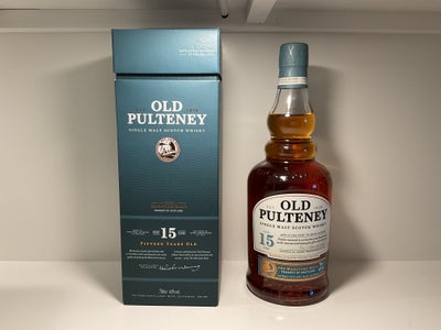 Vin og spiritus, Old pulteney 15år, Old pulteney 15år whisky 70cl. 46%

