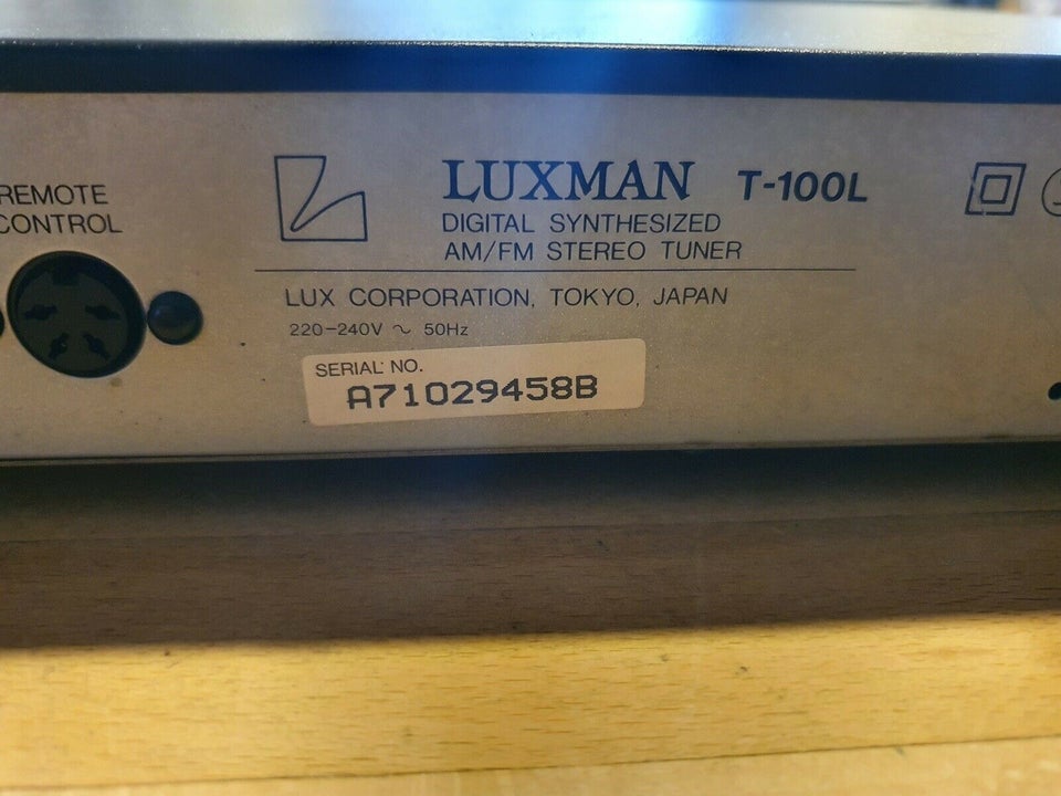 Tuner, Luxman, T-100L