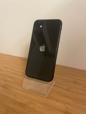 iPhone 11, 64 GB, sort, Perfekt, Ny Skærm/ Batteri (OEM)