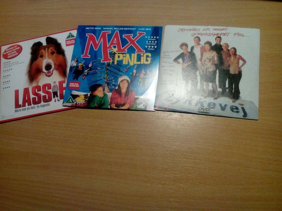 6 film i pap cover, DVD, andet