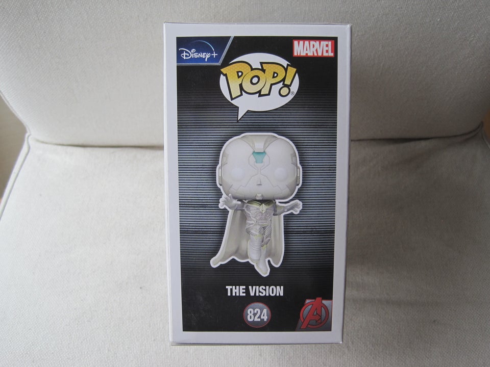 Funko Pop #824 The Vision Glows in the dark