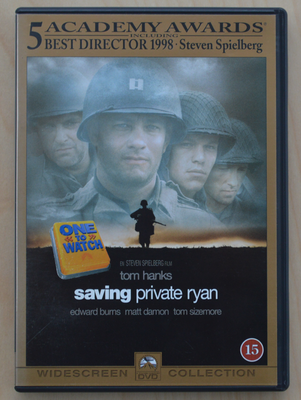 Saving Private Ryan, DVD, drama, Saving Private Ryan
Se gerne mine andre annoncer med film.
Sammen f