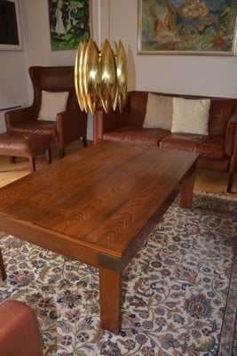 Sofabord, palisander, b: 80 l: 128, Sofabord i fineret palisander, et ældre bord i fin stand, Palisa