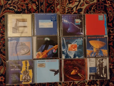 Dire straits og Mark Knopfler: Samling, rock, De fleste discs rigtig flotte... enkelte med overflade