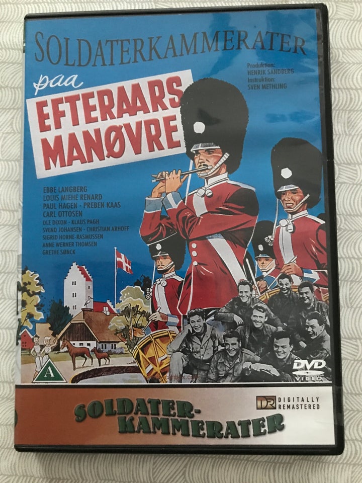 Soldaterkammerater , DVD, komedie