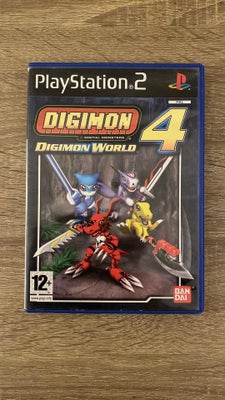 Digimon World 4 (Playstation 2), PS2, adventure, Digimon World 4 til playstation 2.

Spillet er med 