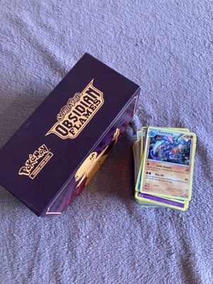 Samlekort, Pokemonkort, 200 Pokemon kort og 1 samleæske. Alle kort er som nye og alle kort er origin
