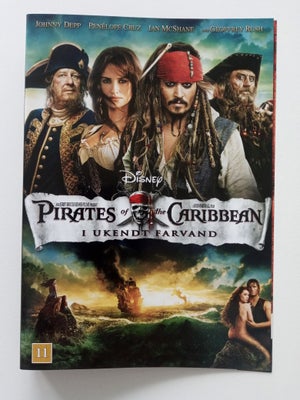 Pirates of the Caribbean - I ukendt farvand, DVD, eventyr, Se begge foto, for handlingen i filmen.
(