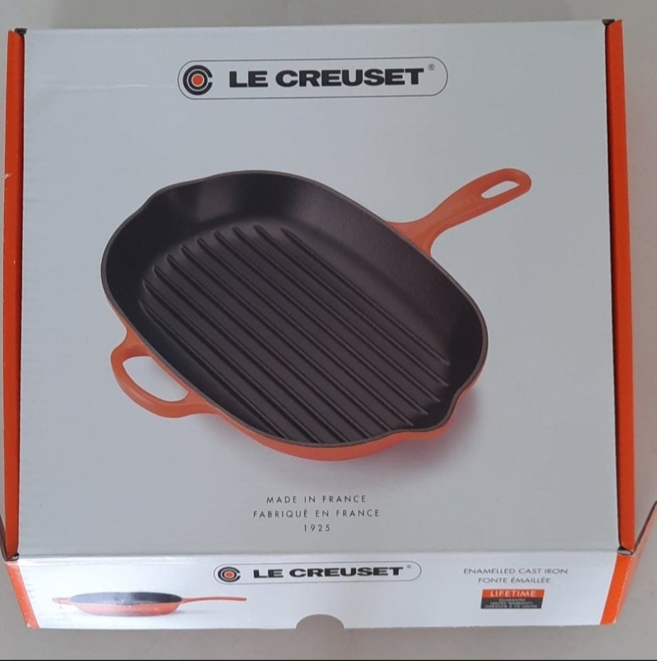 Grillpande i støbejern, Le Cruset