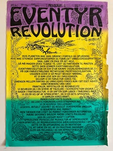 Ask Elverdrøm Eventur Revolution - Manifestplakat
