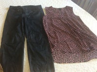 Blandet tøj, 3/4 bukser og top, Carla du Nord og H&M