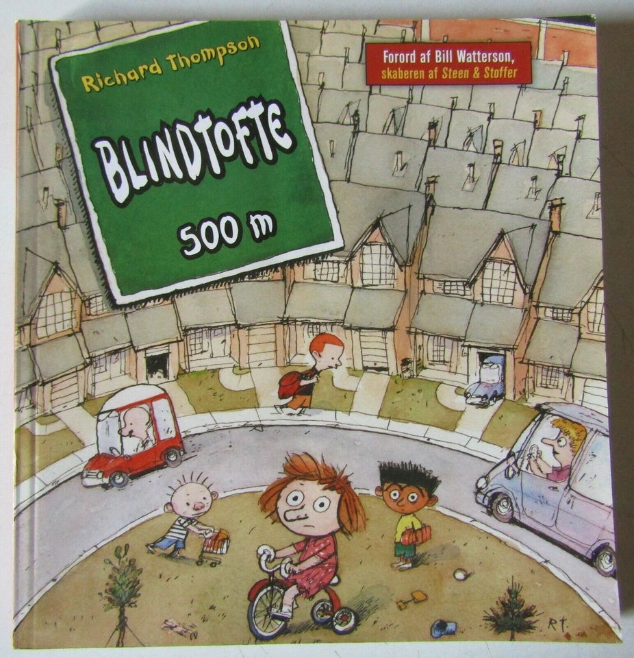 Blindtofte: 500 m, Richard Thompson, Tegneserie