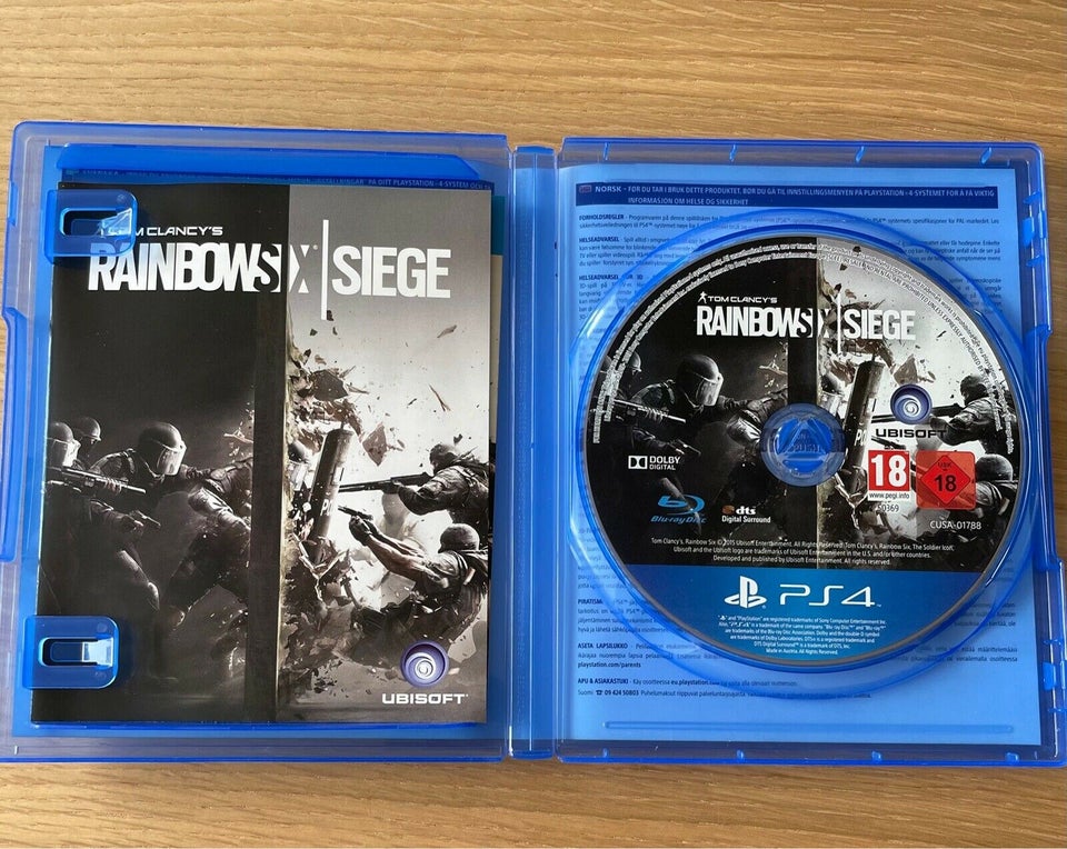 Ubisoft - Tom Clancy's Rainbow Six Siege PS4