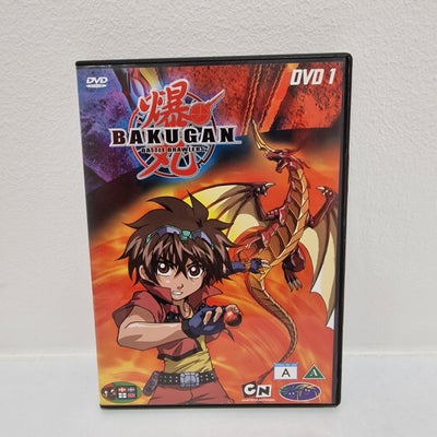 Bakugan Battle Brawler, DVD, animation, I pæn stand 
Ridsefri disc 